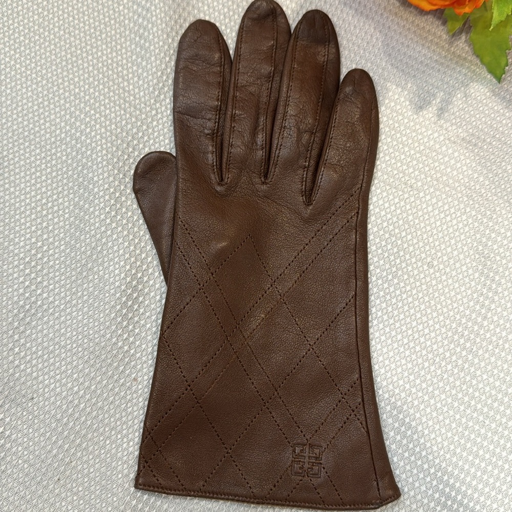Authentic Givenchy Leather Gloves - image 3